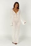Elegant White Maxi Dress
