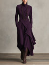 Elegant Draped Dress