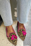 Leopard Print Flat Shoes