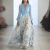 Maxi Dress with Floral Print