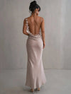 Satin Flower Dress