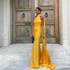 Timeless Cape Maxi Dress