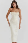 Stunning Satin Midi Dress