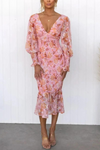 Floral Print Midi Dress