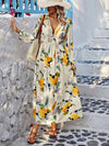 Floral Charm Maxi Dress