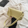 Wavy Flap Vegan Leather Handbag