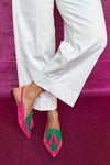 Colorful Fringe Ballerinas