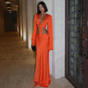 Two-Piece Satin Set