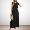 Long Flowing Anti-Wrinkle Maxi Dress