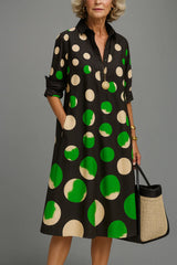 Green Polka Dot