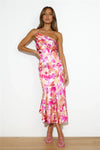 One-Shoulder Midi Dress