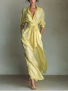 Maxi Shirt Dress