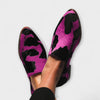 Cow Print Statement Loafers