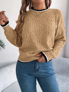 Elegant Striped Jumper