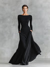 Elegant Black Maxi Dress
