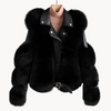 Leather Fur Jacket