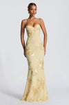 Floral Corset Gown