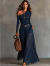 Navy Slimming Tulle Set