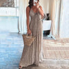 Summery High-Waist Maxi Dress