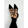 Black Pointed Toe Heels
