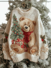 Christmas Sweater with Festive Details