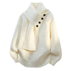 Cozy Scarf Neck Sweater