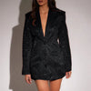Sparkling Blazer Dress