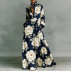 Floral Button Maxi Dress