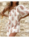 Printed Mini Dress