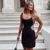 Pearl Cut-Out Dress