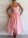 Strap Midi Dress