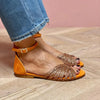 Flat Ankle Strap Sandal