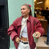 Oversized Casual Leather Jacket
