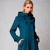 Funnel Neck Coat