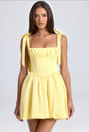 Sleeveless Tie-Strap Midi Dress