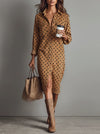 Polka Dot Midi Dress