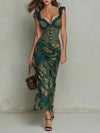 Vintage Lace Maxi Dress