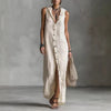 Effortless Sleeveless Long Dress