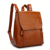 Vintage Quilted Pattern Backpack Handbag