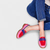 Colorful Patchwork Loafers
