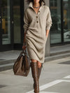 Elegant Sweater Dress