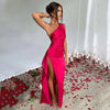 Elegant One Shoulder Maxi Dress