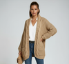 Knitted Long Sleeve Cardigan