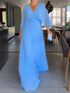 V-Neck Maxi Dress